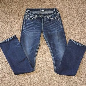 Silver Tuesday Mid-rise slim boot jean